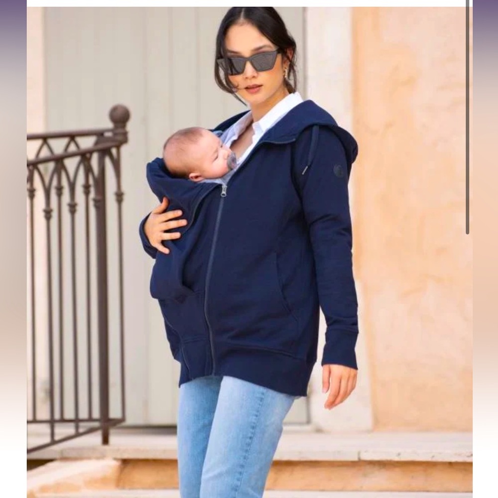 Never Worn Seraphine Maternity 3 in 1 baby wearing sweatshirt M